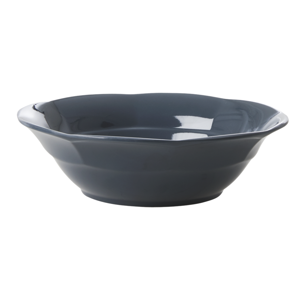 Dark Grey Melamine Bowl By Rice DK